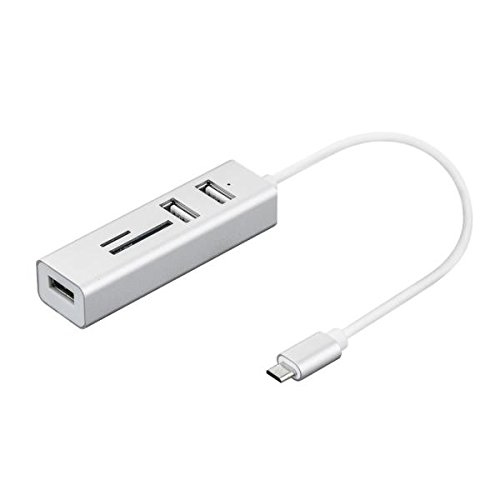 Nilox NX090301141 laptop dock/port replicator USB 3.2 Gen 1 (3.1 Gen 1) Type-C Silver