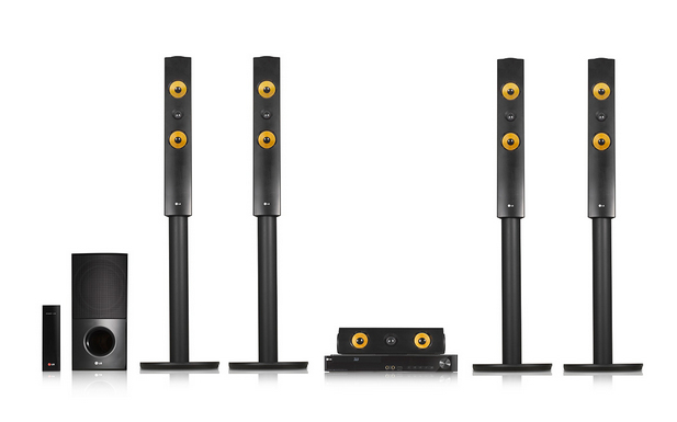 LG LHA855W home cinema system 5.1 channels