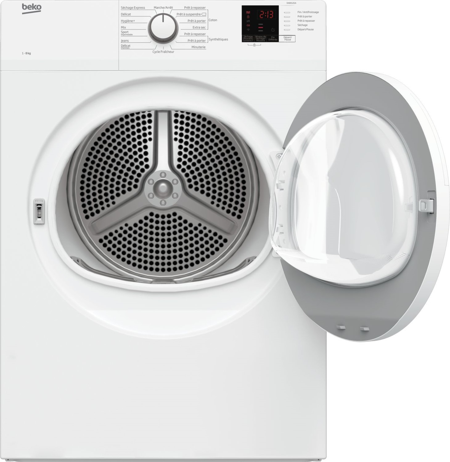 Beko DA8013PA tumble dryer Freestanding Front-load – image 8
