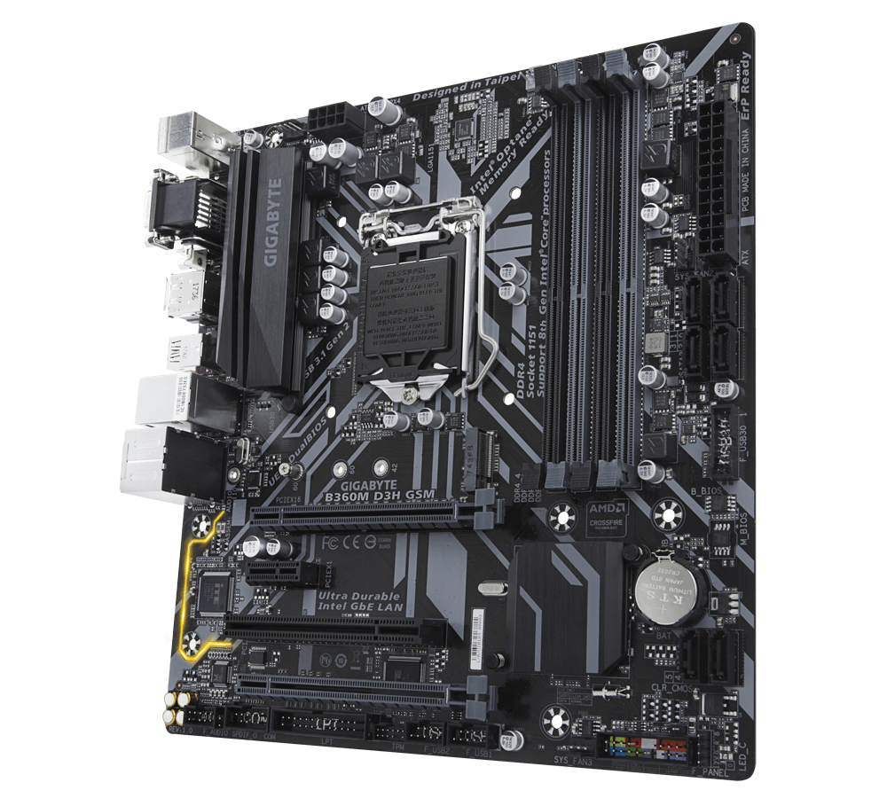 GIGABYTE B360M D3H GSM – image 4
