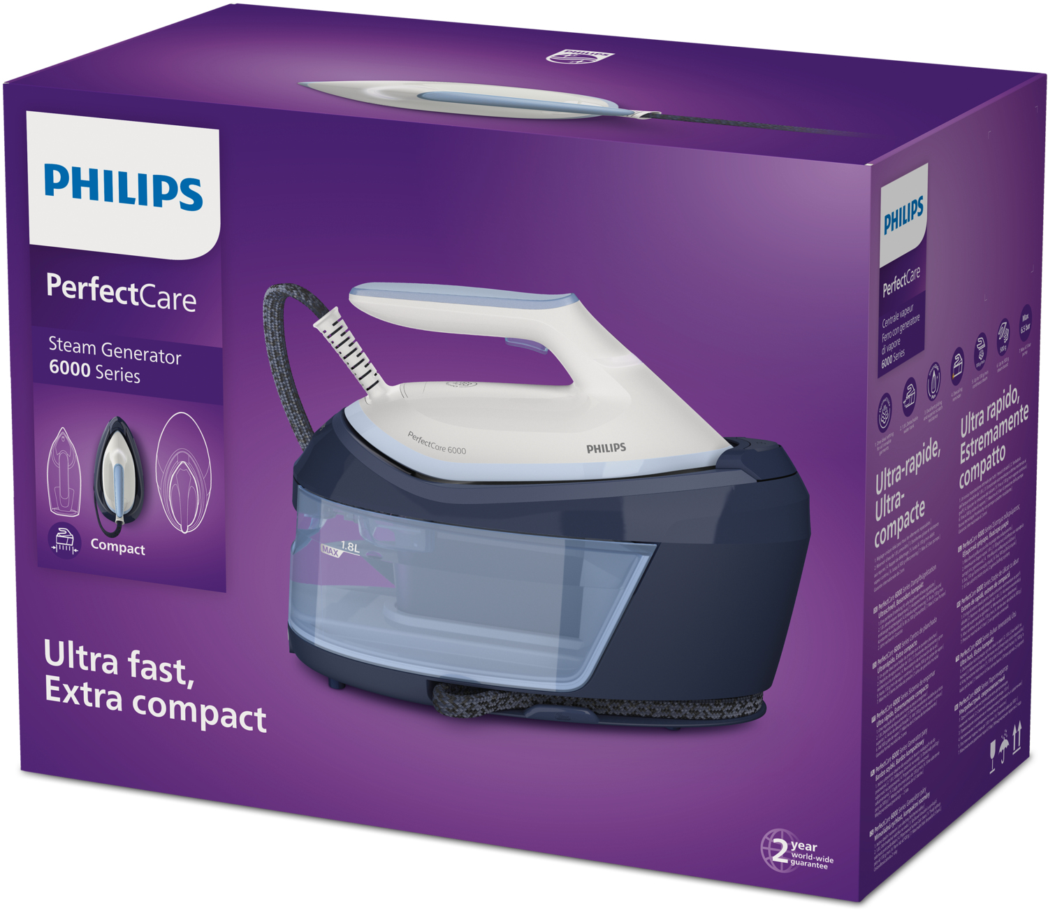 Philips 6000 series PSG6026/30 steam ironing station – image 5