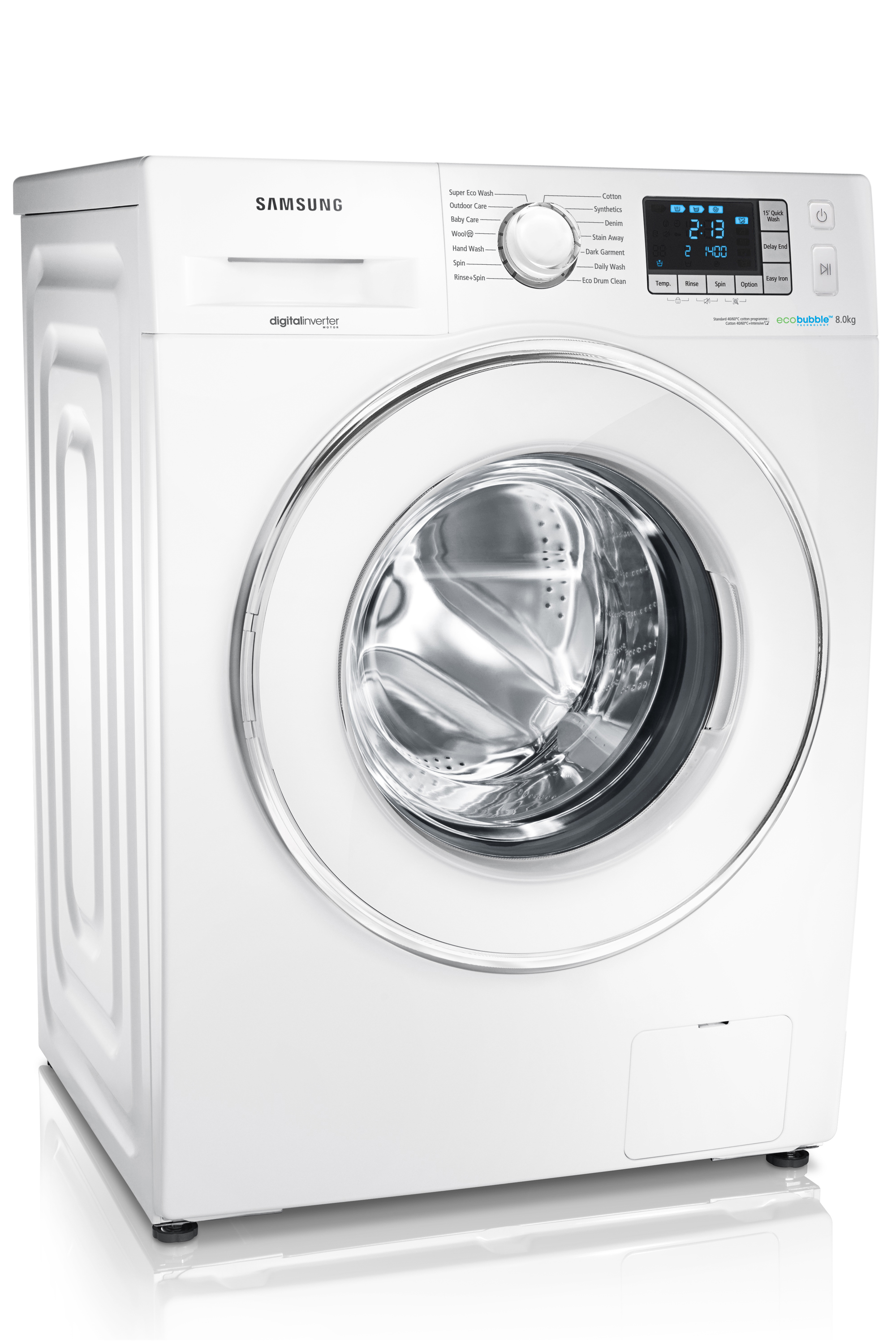 Samsung WF80F5E5U4W washing machine Front-load – image 3