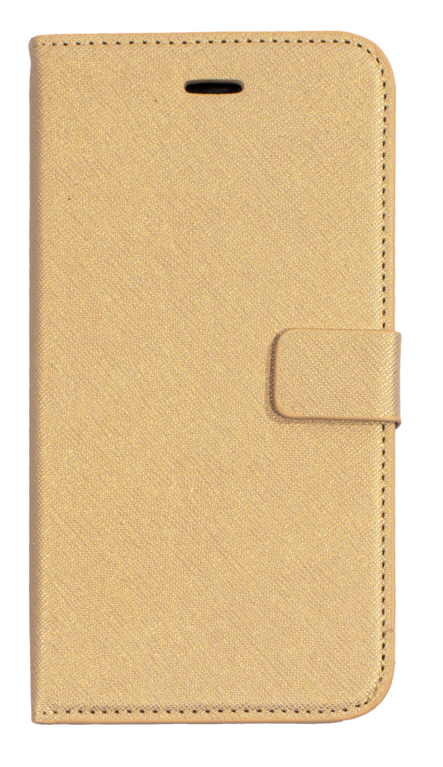 Mobiparts Saffiano Wallet Case Apple iPhone 7 Plus, iPhone 8 Plus Gold – image 2