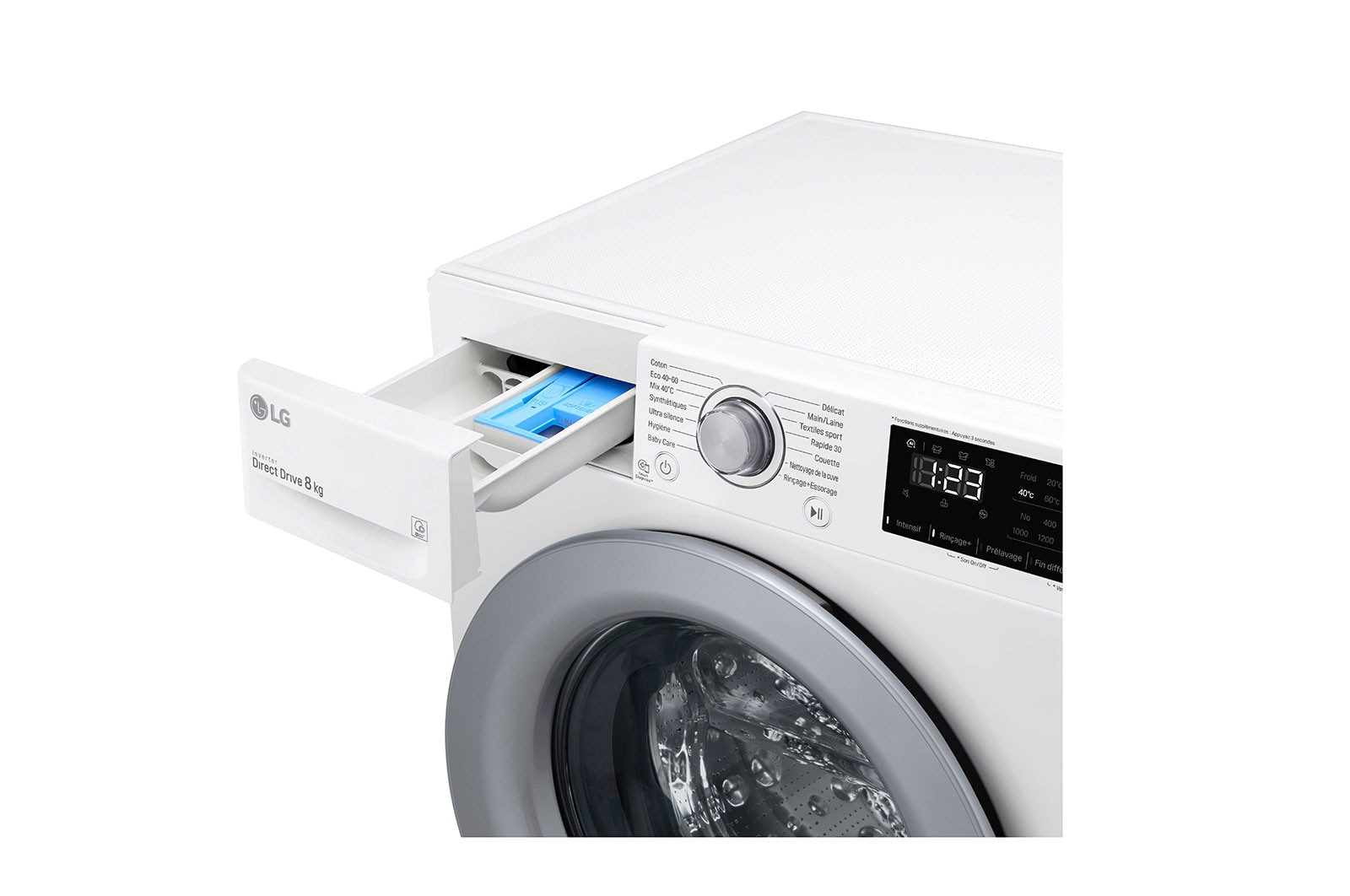 LG F84V34WH washing machine Front-load – image 5