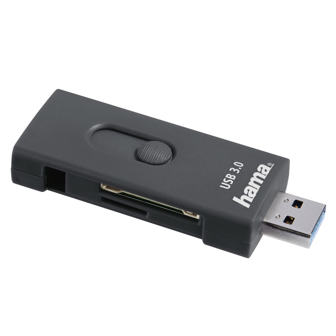 Hama 135753 card reader USB 3.2 Gen 1 (3.1 Gen 1) Type-A/Type-C Grey – image 2