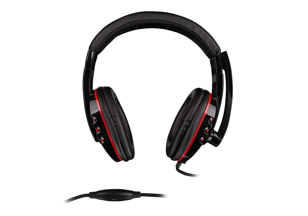 GENESIS H12 Headset Wired Head-band Gaming Black, Red – image 3