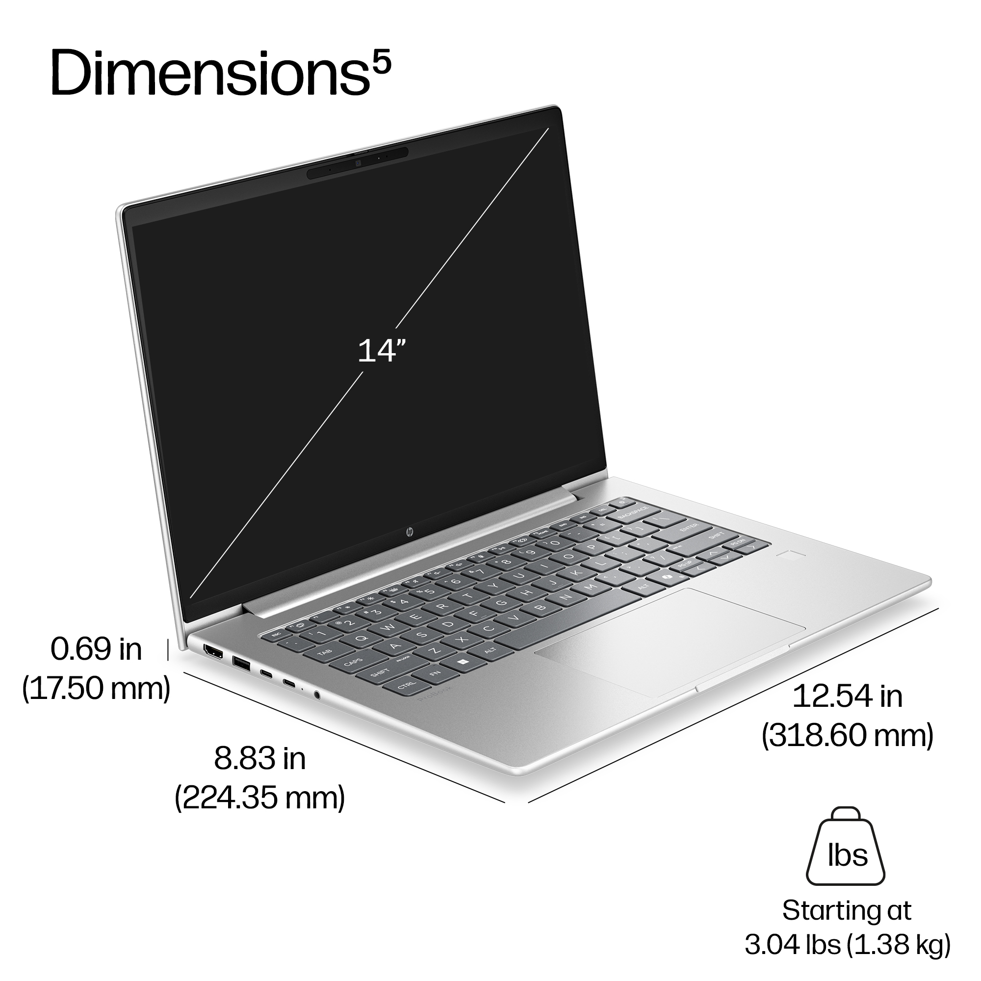 HP ProBook 4 G2iR 14 inch Notebook Next Gen AI PC – image 4