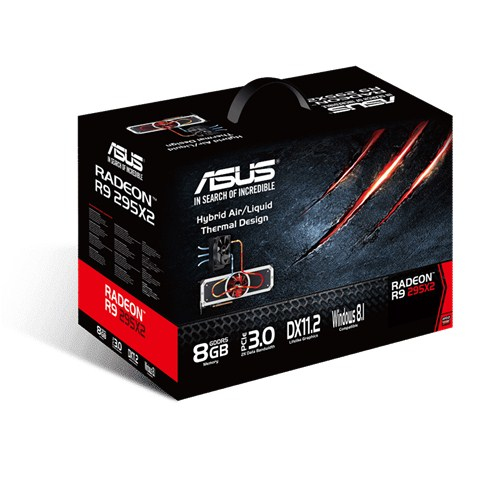 ASUS R9295X2-8GD5 graphics card AMD Radeon R9 – image 5