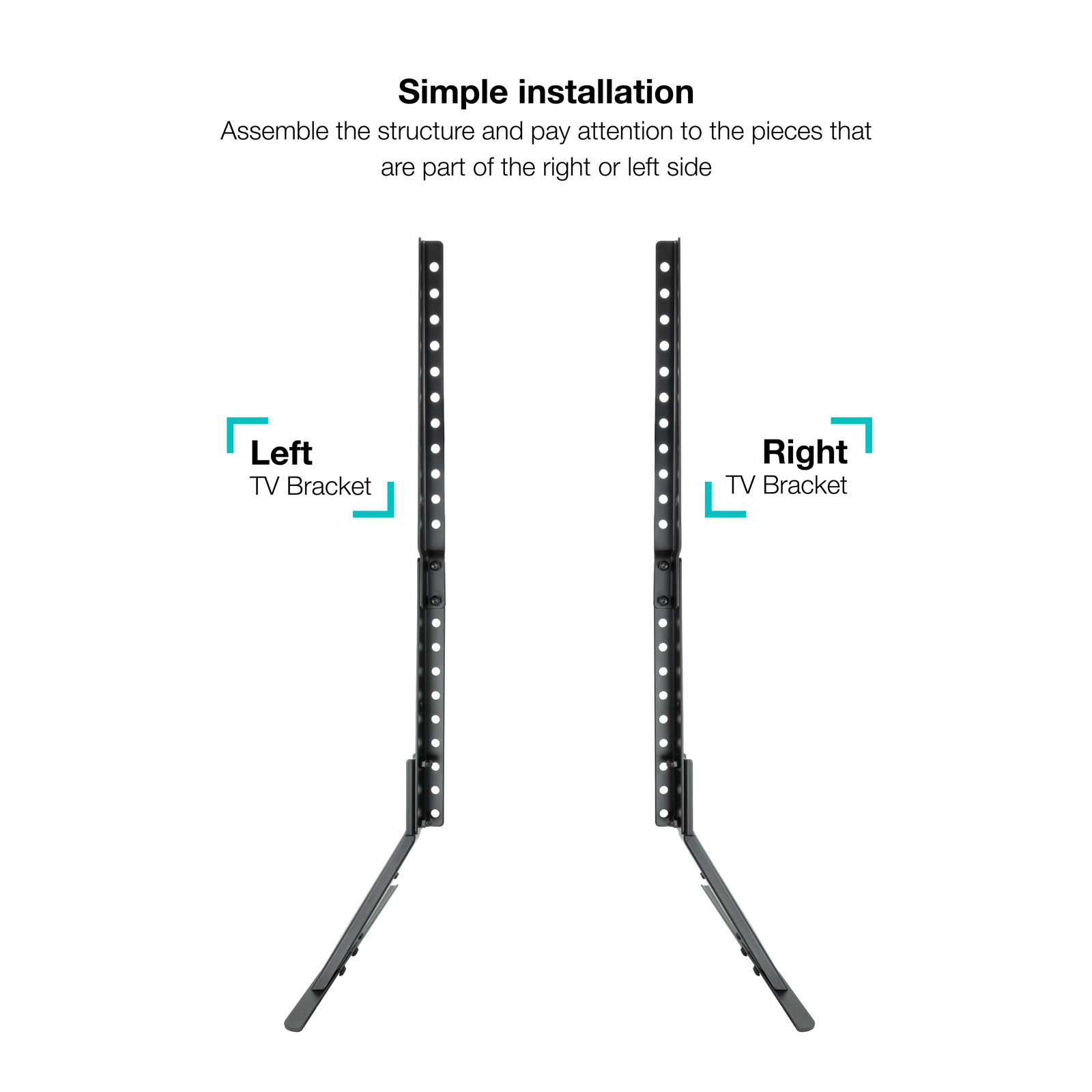 TooQ Desk stand for screens 23”-75” – image 3