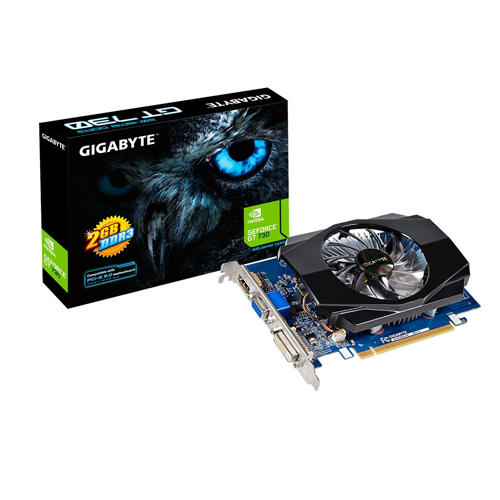 GIGABYTE GV-N730D3-2GI graphics card NVIDIA GeForce GT 730