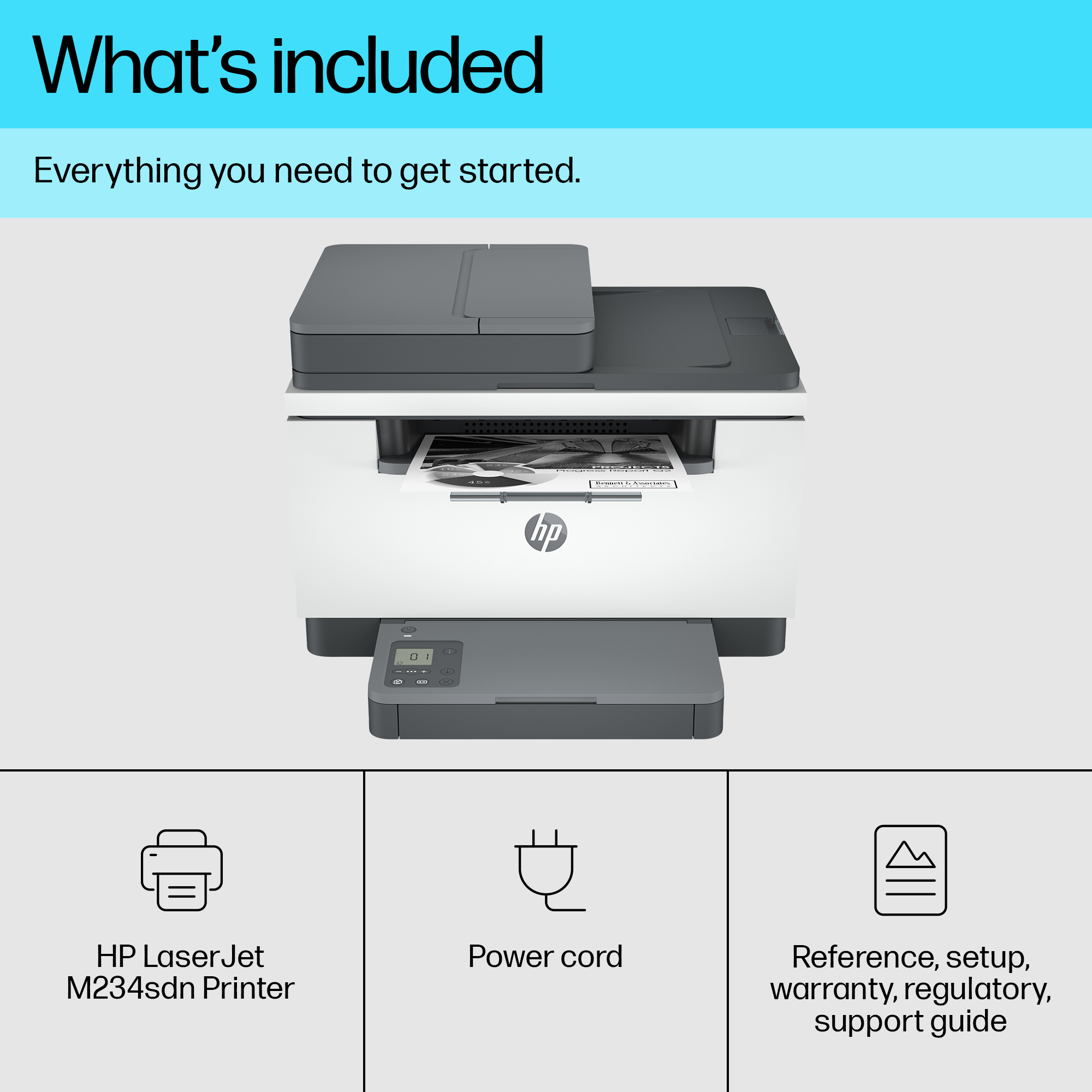 HP LaserJet MFP M234sdn Printer – image 4