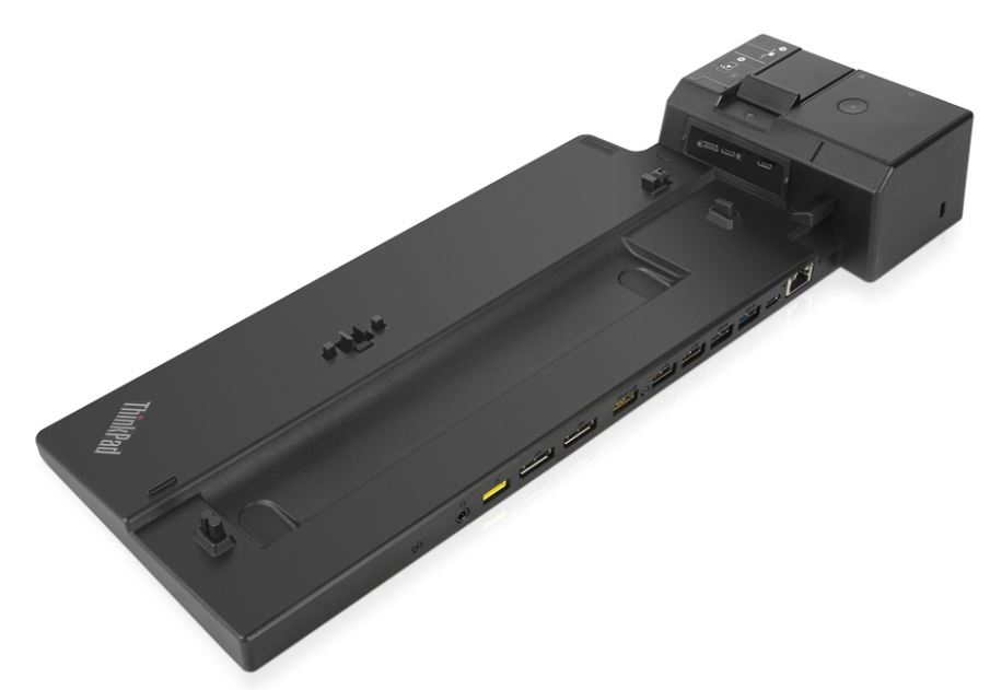 Lenovo 40AH0135AU laptop dock/port replicator Docking Black
