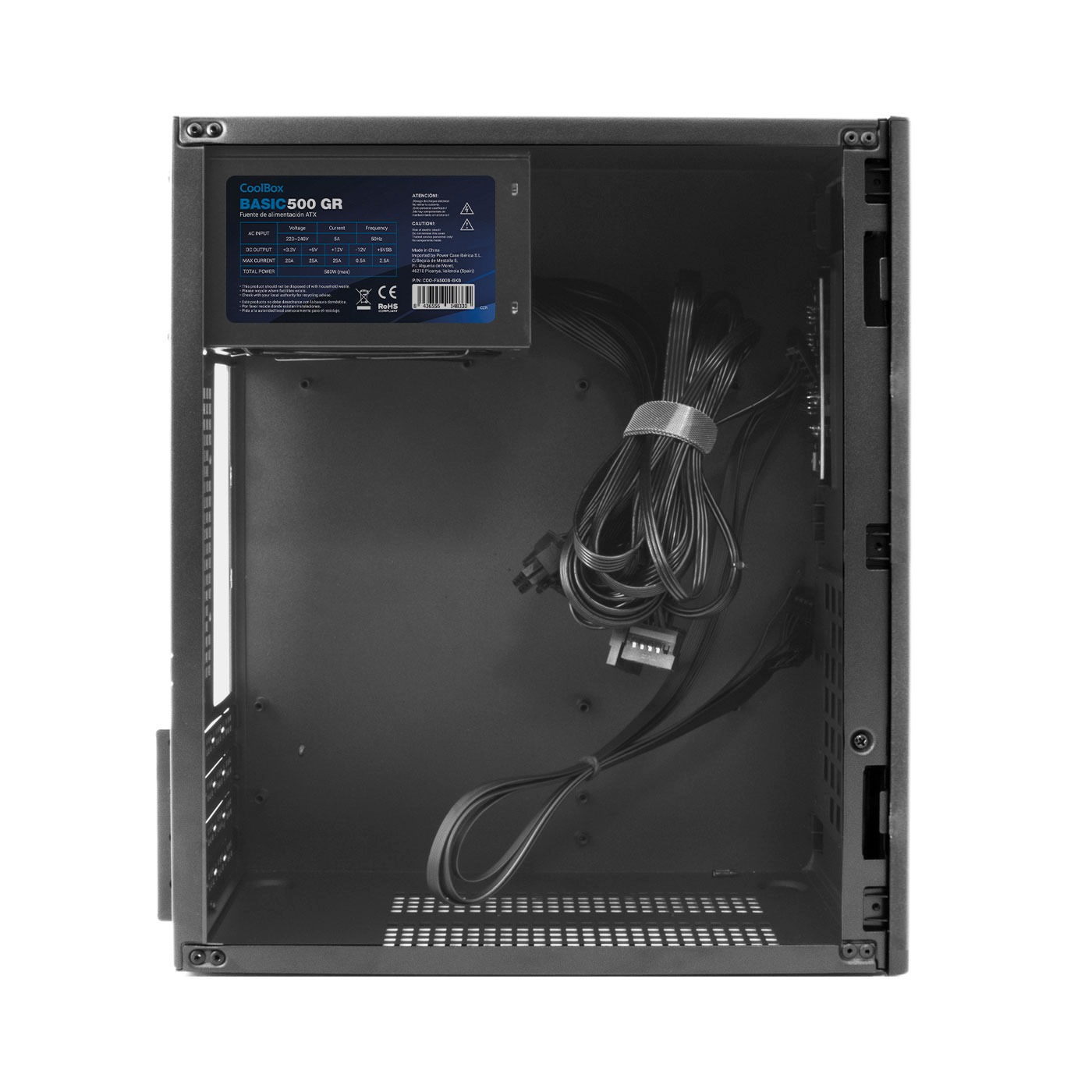 CoolBox COO-PCM460-0 computer case Black – image 3