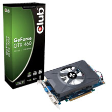 CLUB3D CGNX-X46024I graphics card NVIDIA GeForce GTX 460