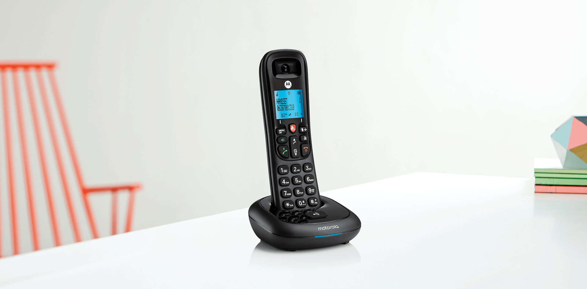 Motorola CD4001 DECT telephone Caller ID Black – image 2