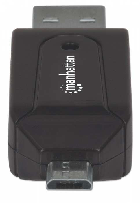 Manhattan 406215 card reader USB/Micro-USB Black – image 7