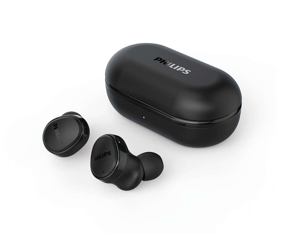Philips 4000 series TAT4556BK/00 headphones/headset Wireless In-ear Bluetooth Black – image 1