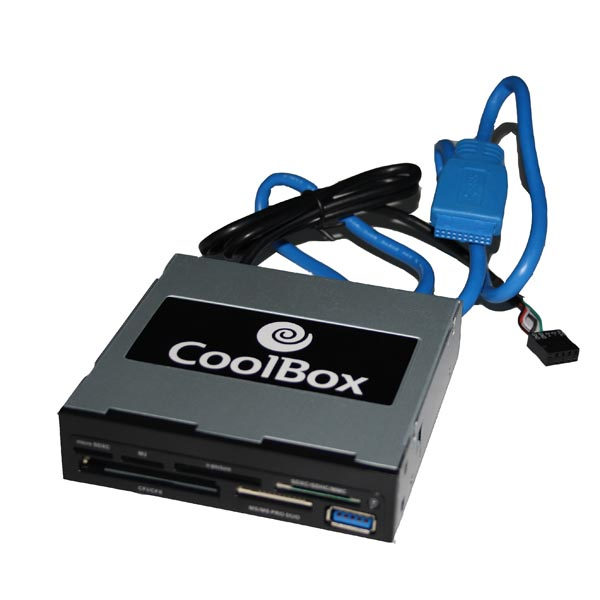 CoolBox CR-430 card reader Internal Black – image 2