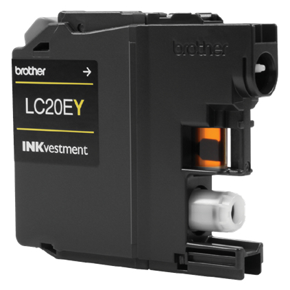 Brother LC20EY ink cartridge 1 pc(s) Original Extra (Super) High Yield Yellow – image 3