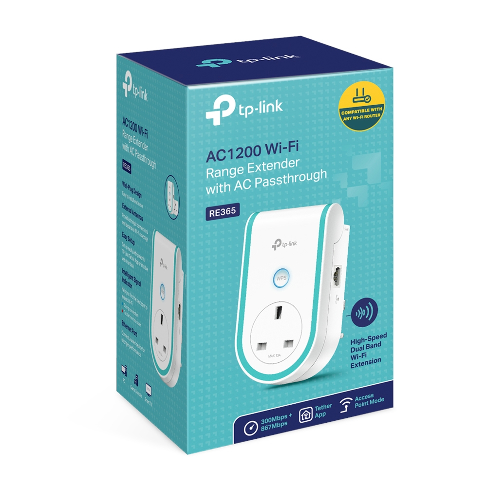 TP-Link AC1200 Wi-Fi Range Extender with AC Passthrough – image 6