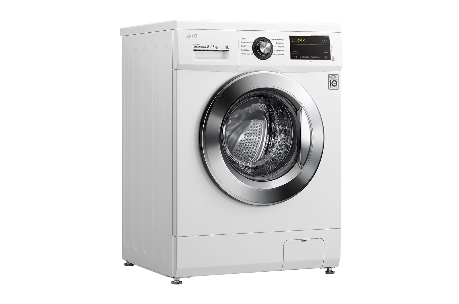 LG F854M22WR washer dryer Freestanding Front-load White – image 8