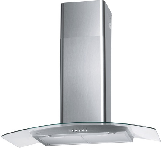 Gorenje DKG9335E cooker hood Wall-mounted Stainless steel 422 m³/h