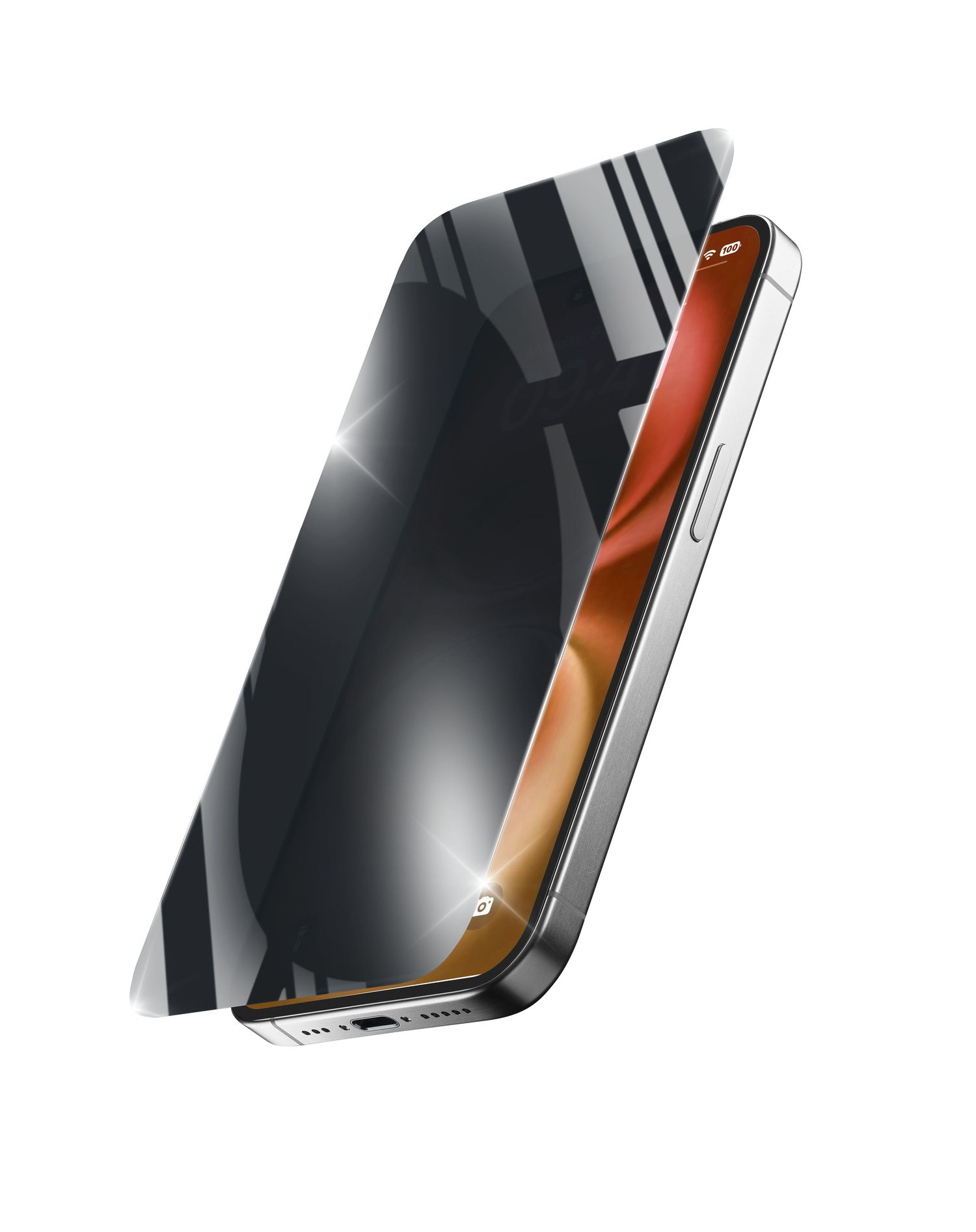 Cellular Line - Cristal reforzado Cellularline para iPhone 16 Plus.