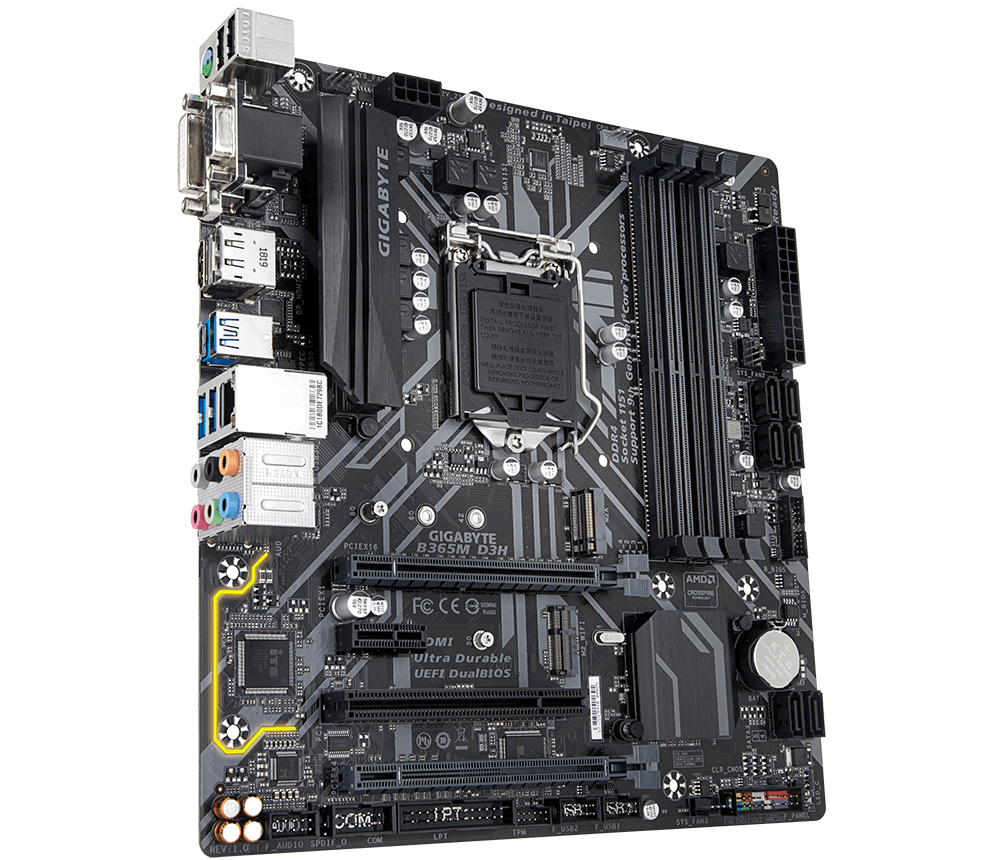GIGABYTE B365M D3H (rev. 1.0) – image 3