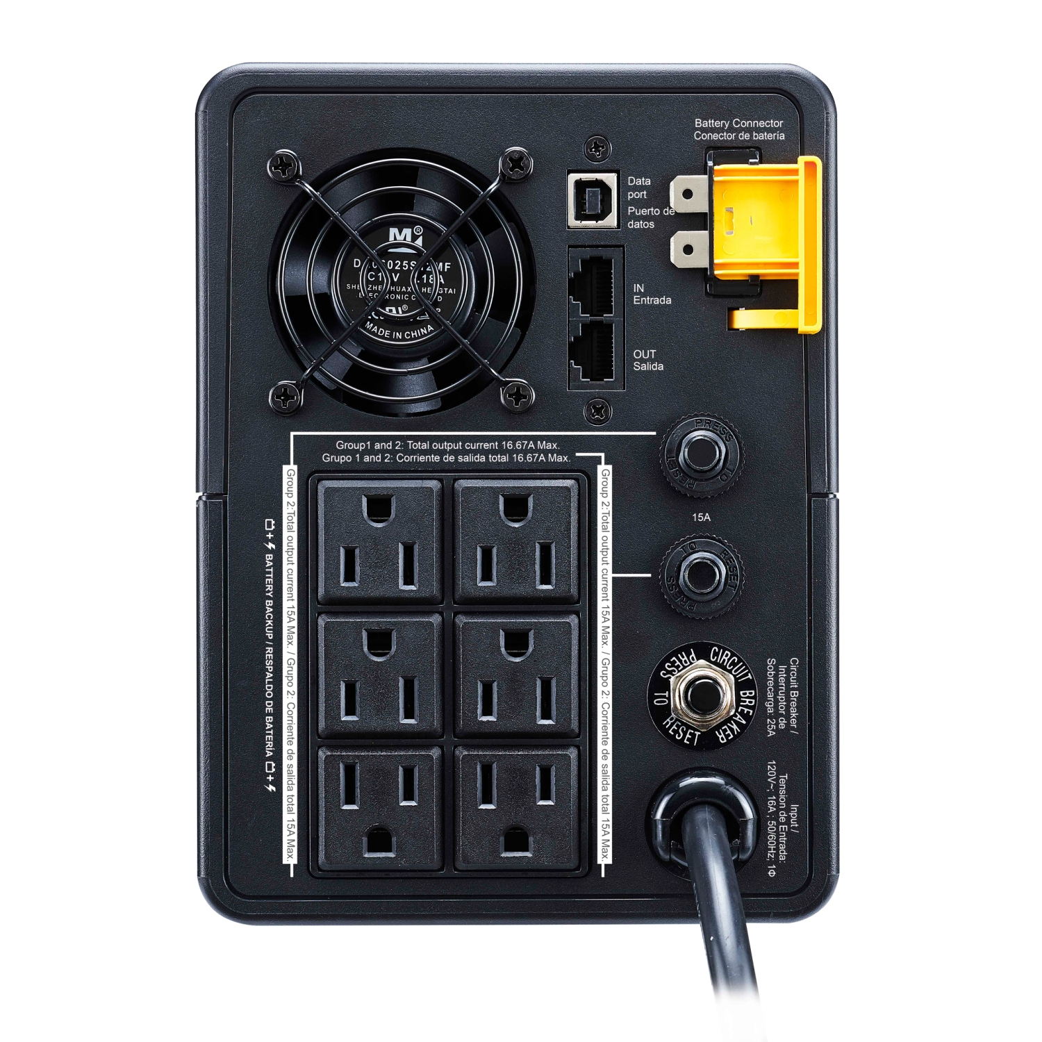 APC BX2000M-LM uninterruptible power supply (UPS) Line-Interactive 2 kVA – image 2
