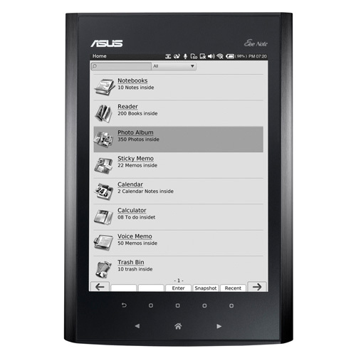 ASUS EA-800 e-book reader Touchscreen Wi-Fi Black – image 2