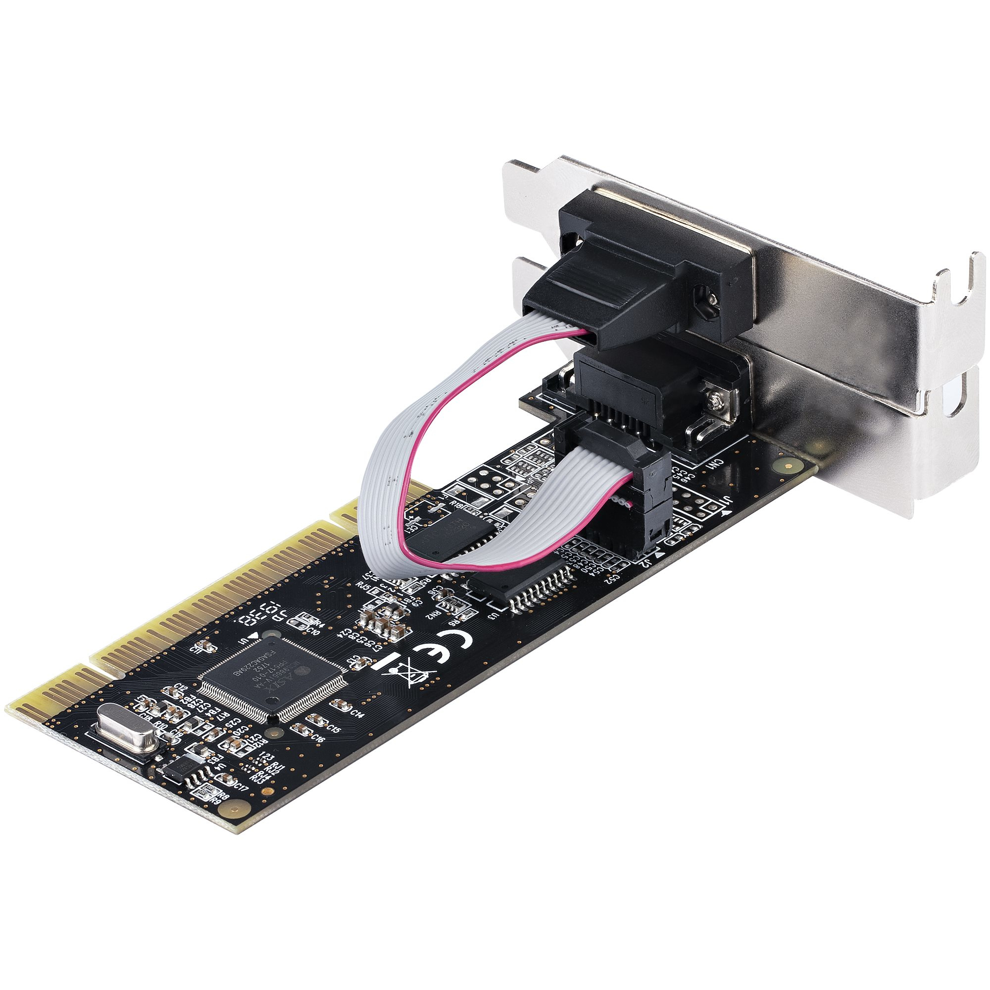 StarTech.com 2-Port PCI RS232 Serial Adapter Card - PCI Serial Port Expansion Controller Card - PCI to Dual Serial DB9 Card - Standard (Installed) & Low Profile – image 8