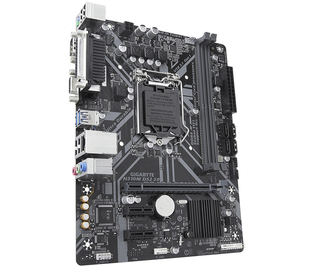 GIGABYTE H310M S2 2.0 (rev. 1.0) – image 3
