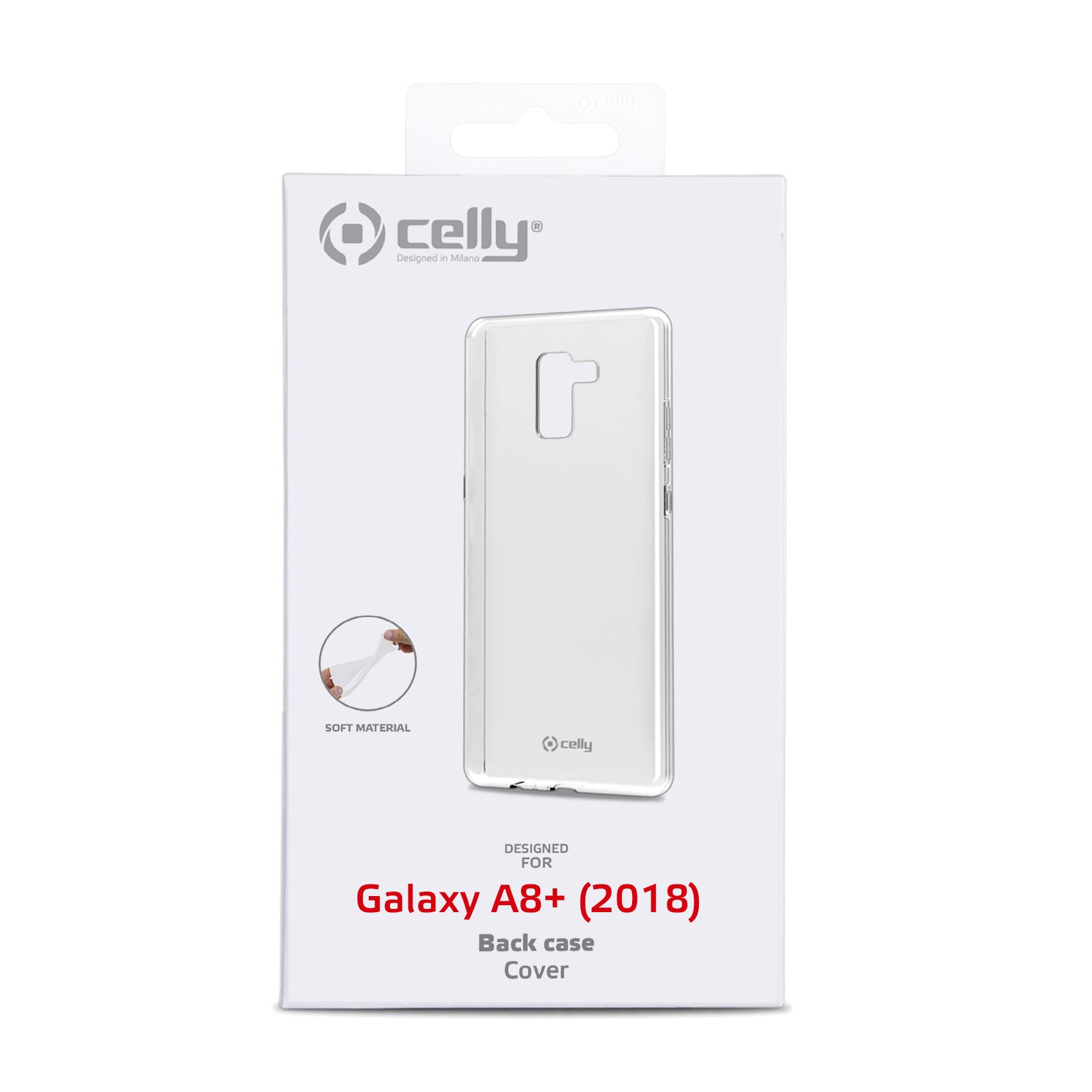 Celly TPU COVER GALAXY A8 PLUS