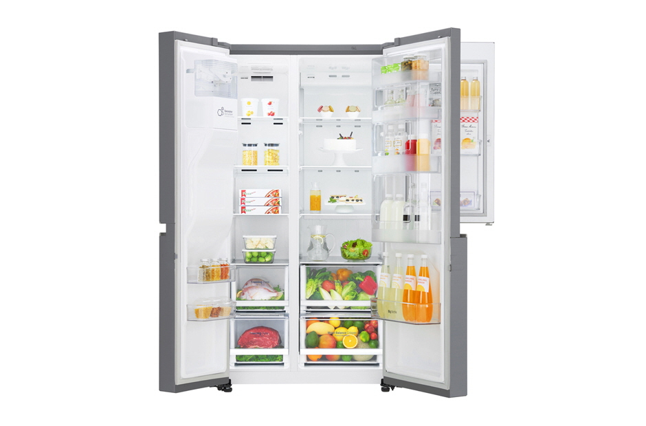 LG GSJ760PZXV side-by-side refrigerator Freestanding – image 8