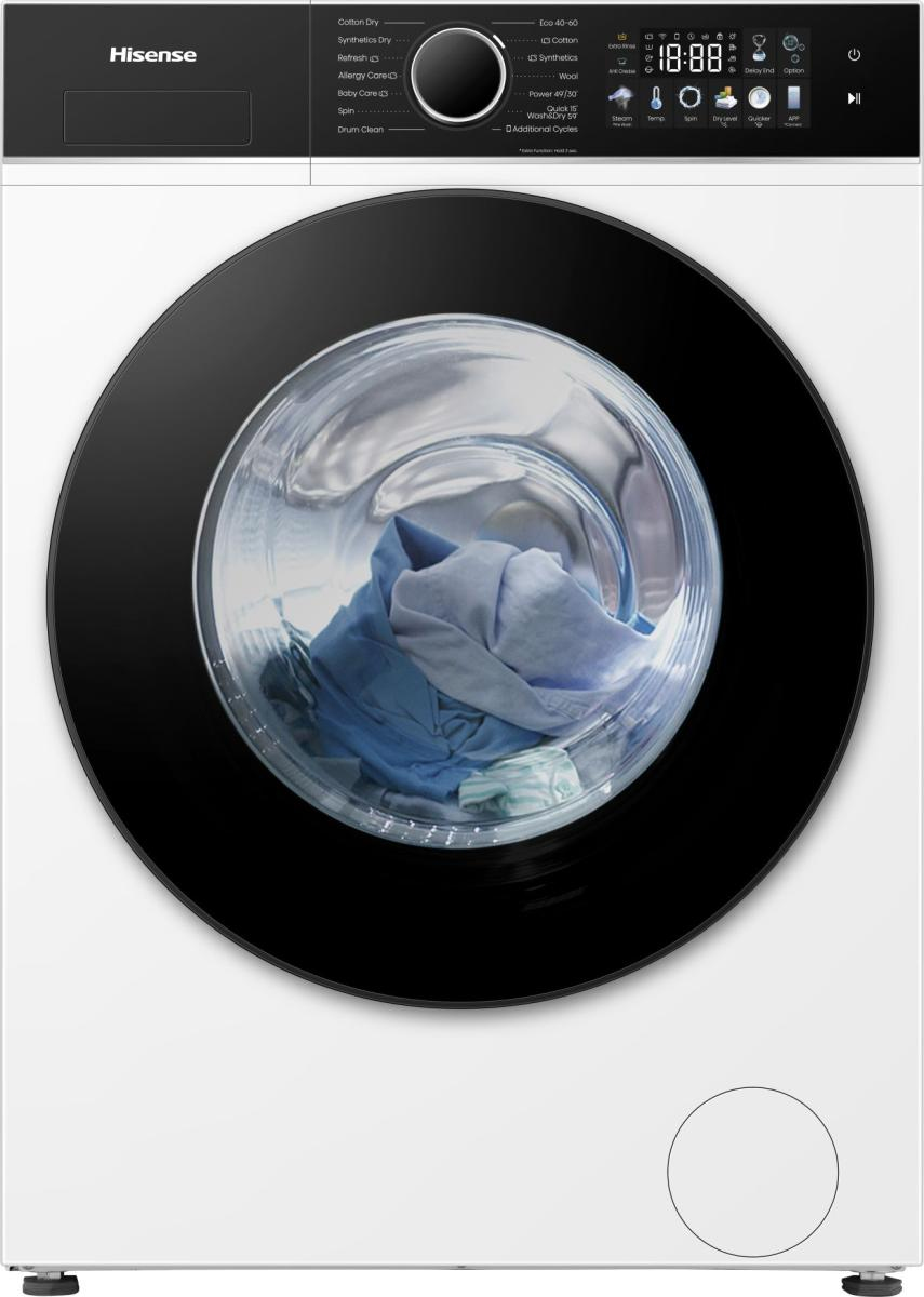 Hisense WD3I8043BWF2 washer dryer Freestanding Front-load White – image 8