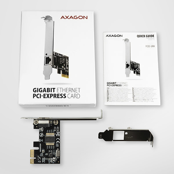 Axagon PCEE-GRH network card Internal Ethernet 1000 Mbit/s – image 5