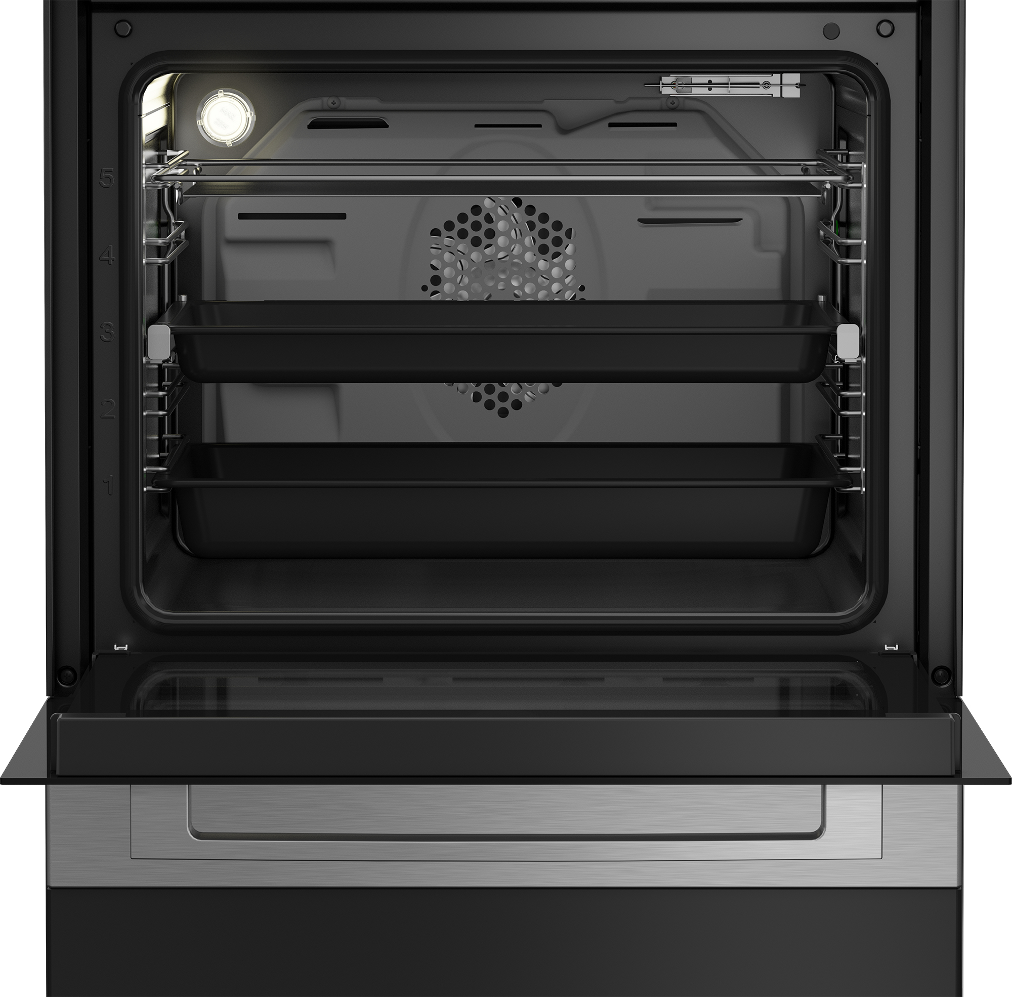 Beko FSM69301XCT cooker Freestanding cooker Electric Ceramic hob Stainless steel – image 5