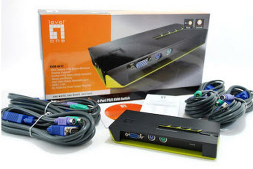 LevelOne KVM-0412 KVM switch Black – image 6