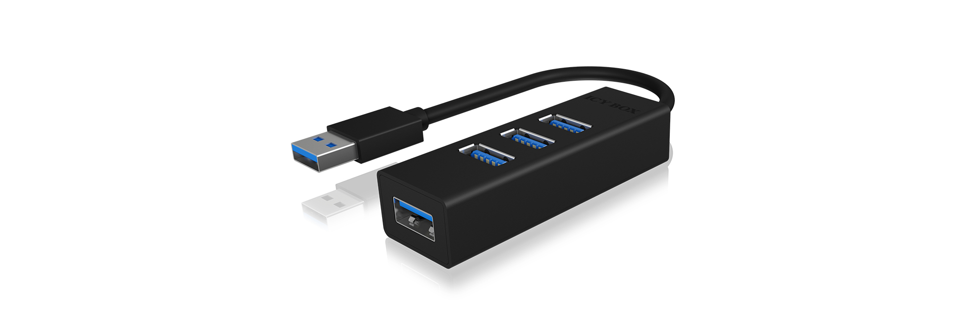 ICY BOX 4-port USB 3.0 Hub – image 2