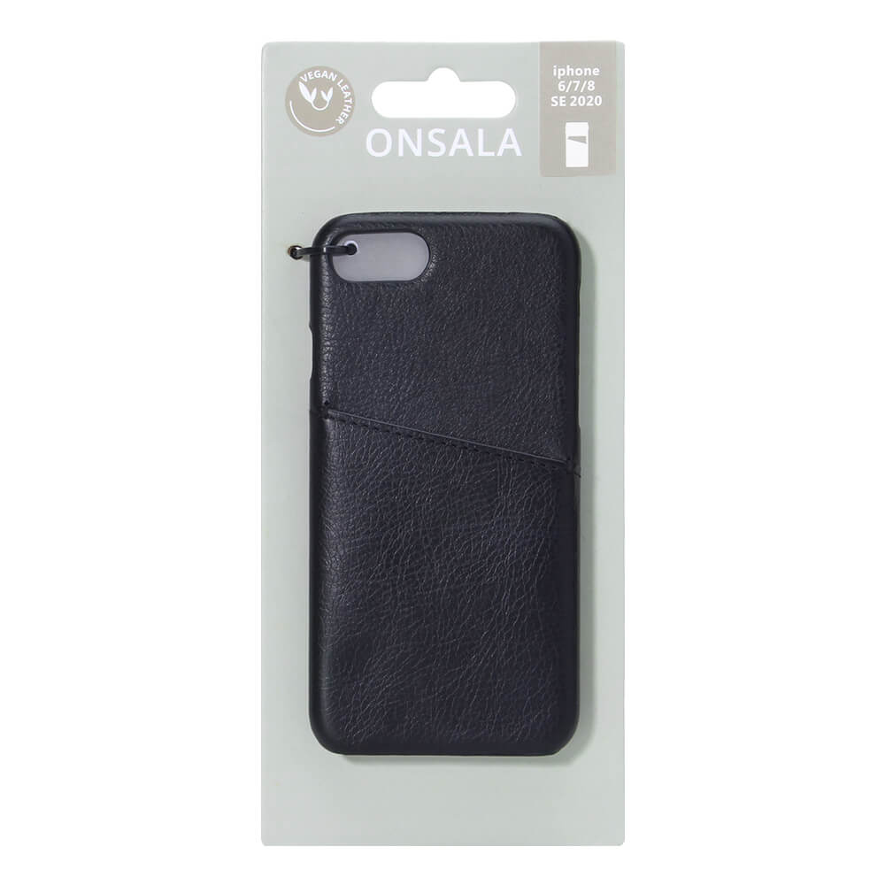 Onsala Mobilecover Black iPhone 6/7/8/SE Creditcard Pocket – image 2