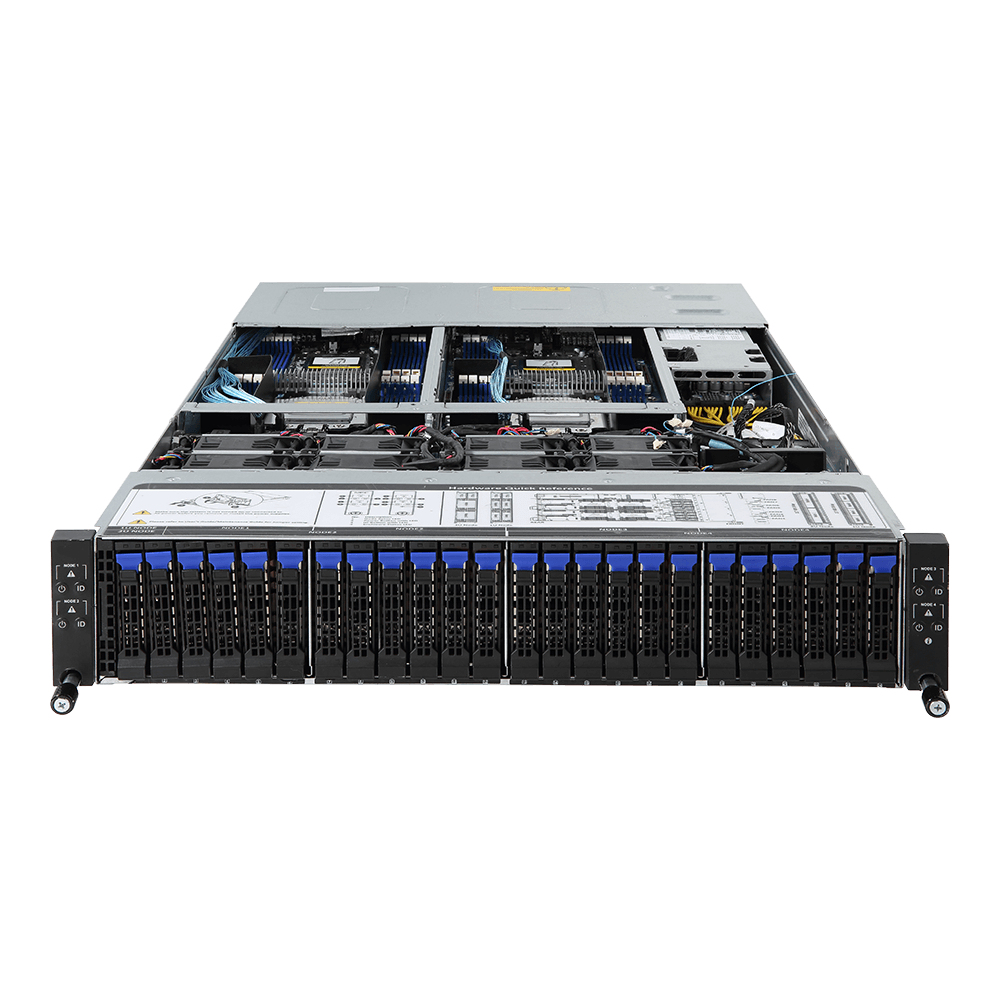 GIGABYTE H261-Z60 Socket SP3 Rack (2U) Black – image 3