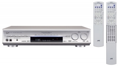 JVC RX-D411 AV receiver Silver