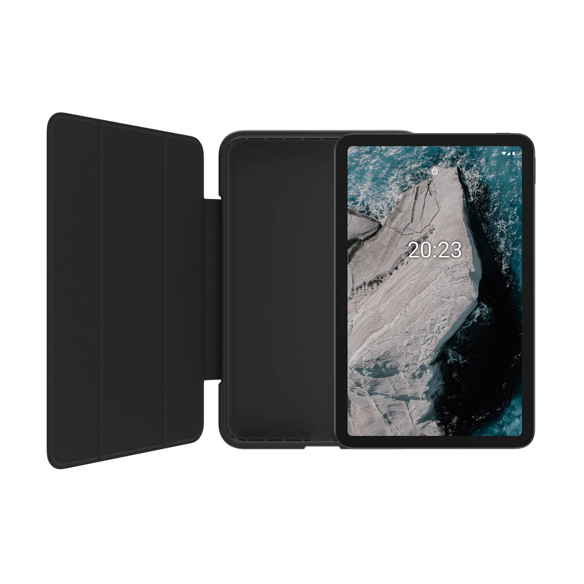 PanzerGlass® Flip Cover Nokia T20 – image 1