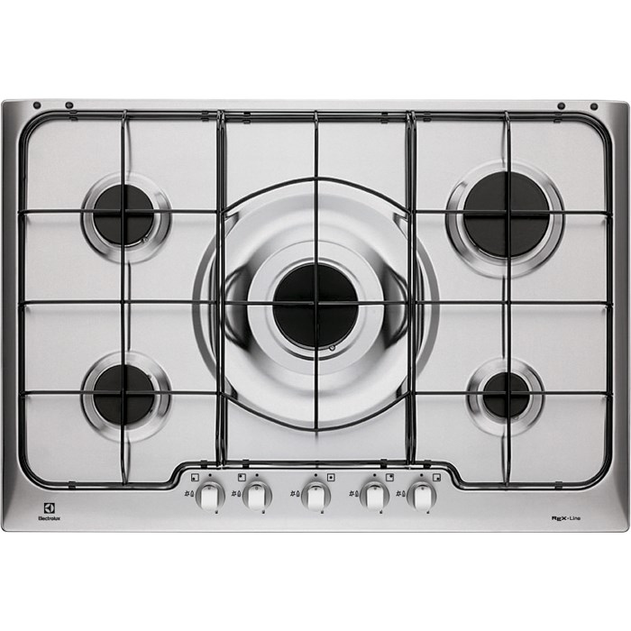 Electrolux PX750DV hob Stainless steel Built-in Gas 5 zone(s)