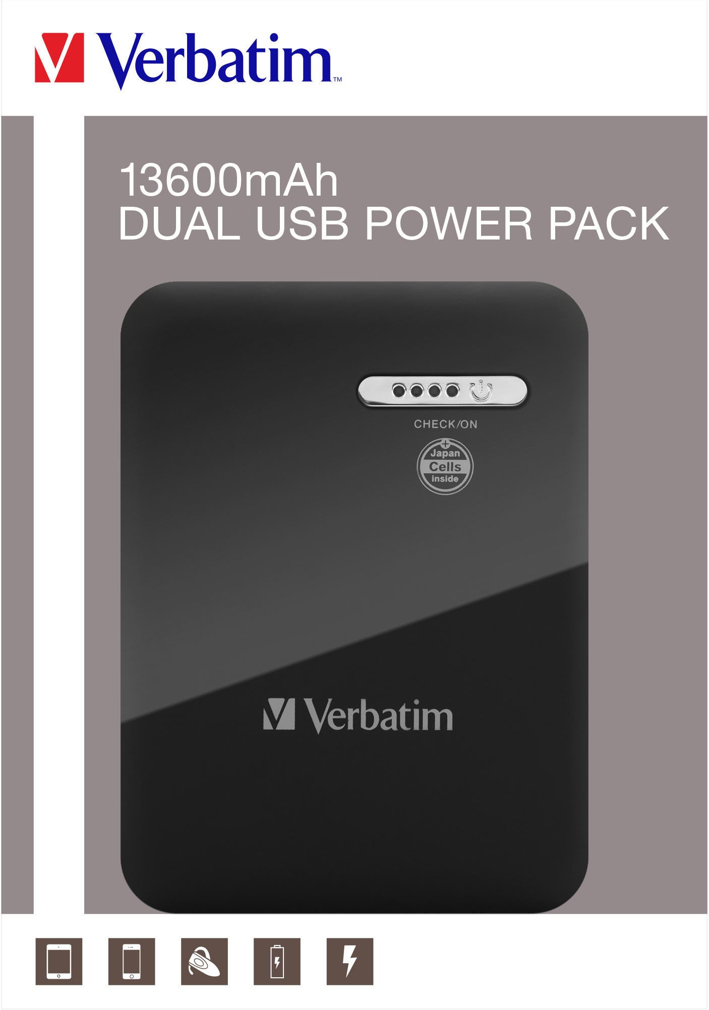 Verbatim Dual USB Portable Power Pack – image 6