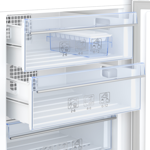 Beko RCNE560E40ZXR fridge-freezer Freestanding – image 5