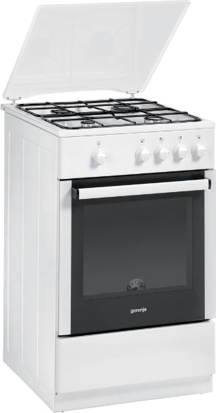 Gorenje G51101AW cooker Freestanding cooker Natural gas Gas White – image 2