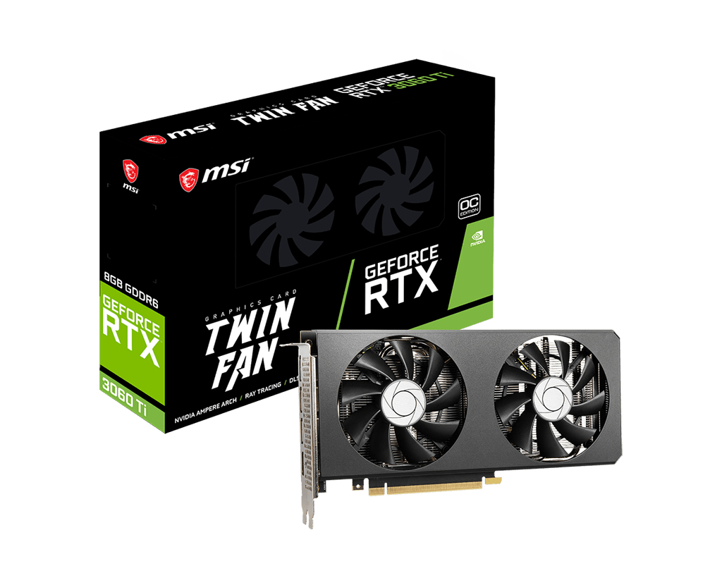 MSI GeForce RTX 3060 Ti TWIN FAN OC – image 2
