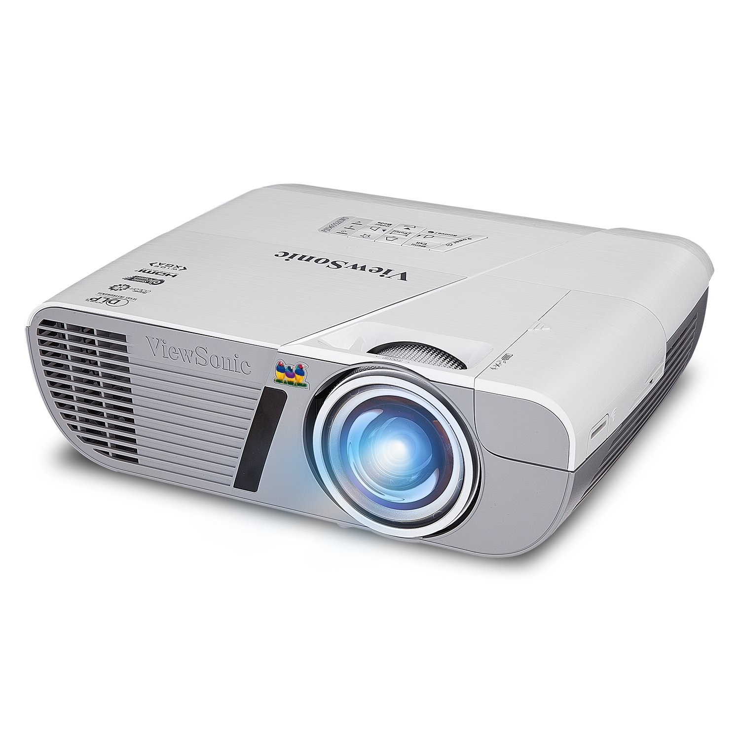 Viewsonic PJD6552LWS data projector Short throw projector 3200 ANSI lumens DLP WXGA (1280x800) White – image 2
