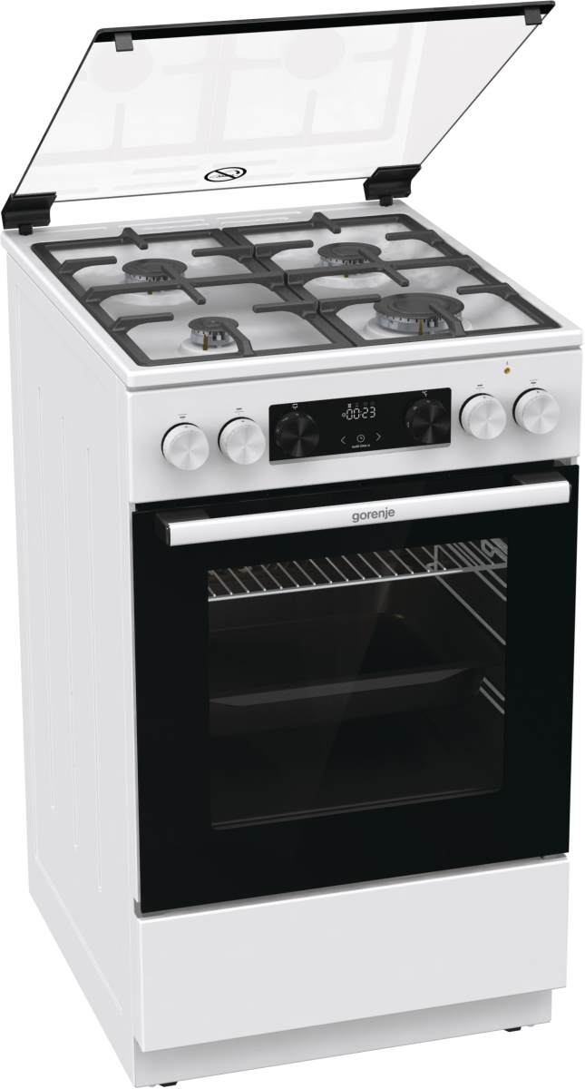 Gorenje GK5C41WF cooker Freestanding cooker Electric Gas White